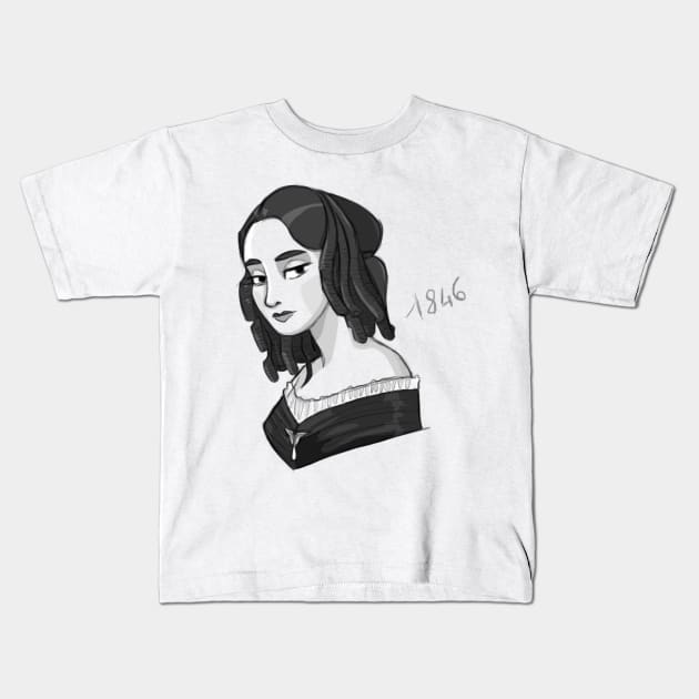 1846 Kids T-Shirt by Eterea